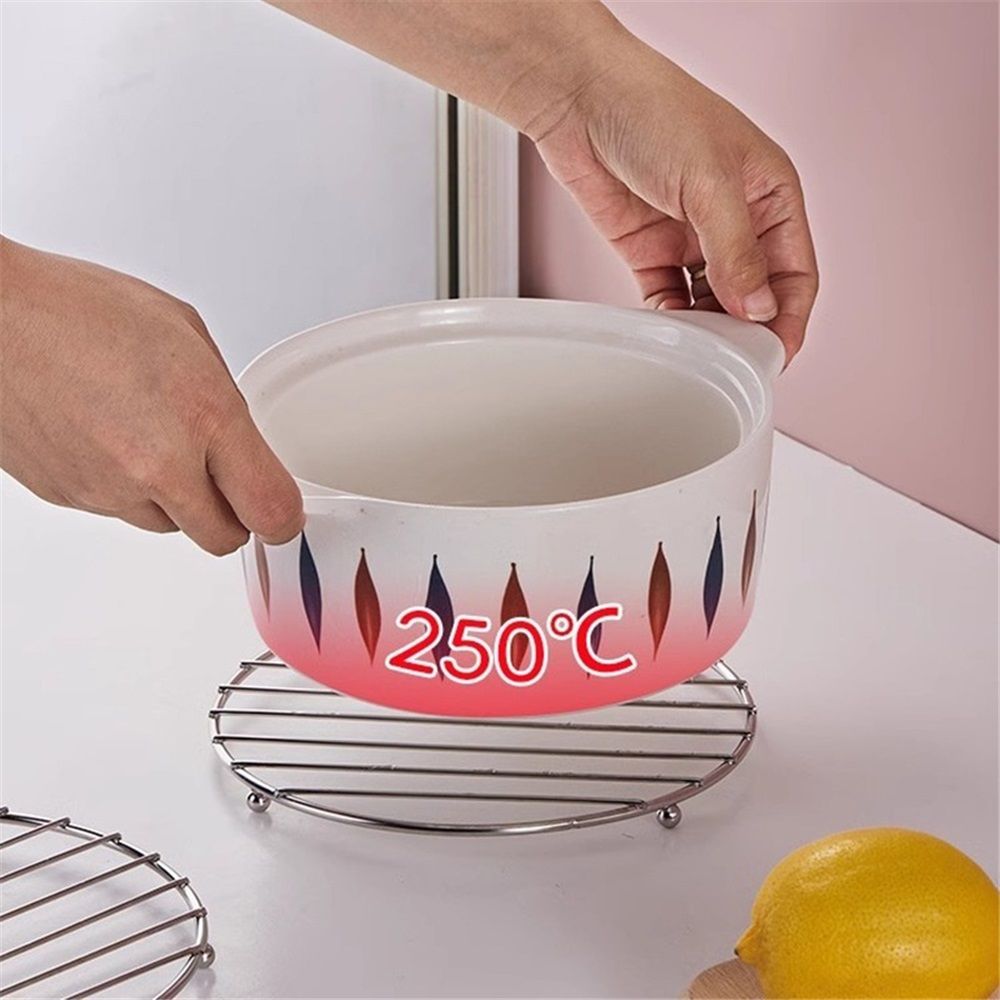Can Cooker Rack, Round, Silver, Placemat Stainless Steel Round Square Pan Pot view 3