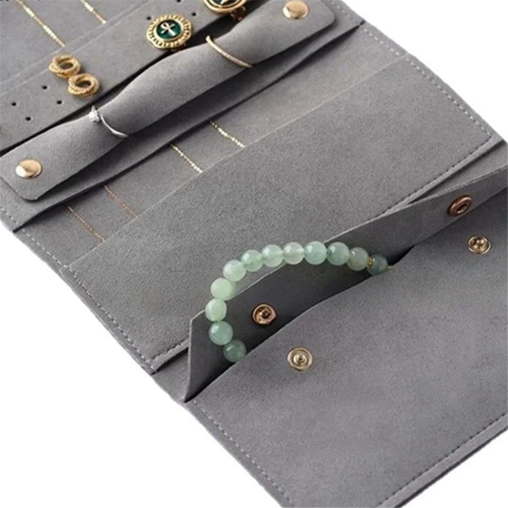 Personalized Initial Travel Jewelry Case - Gifts For Women view 4