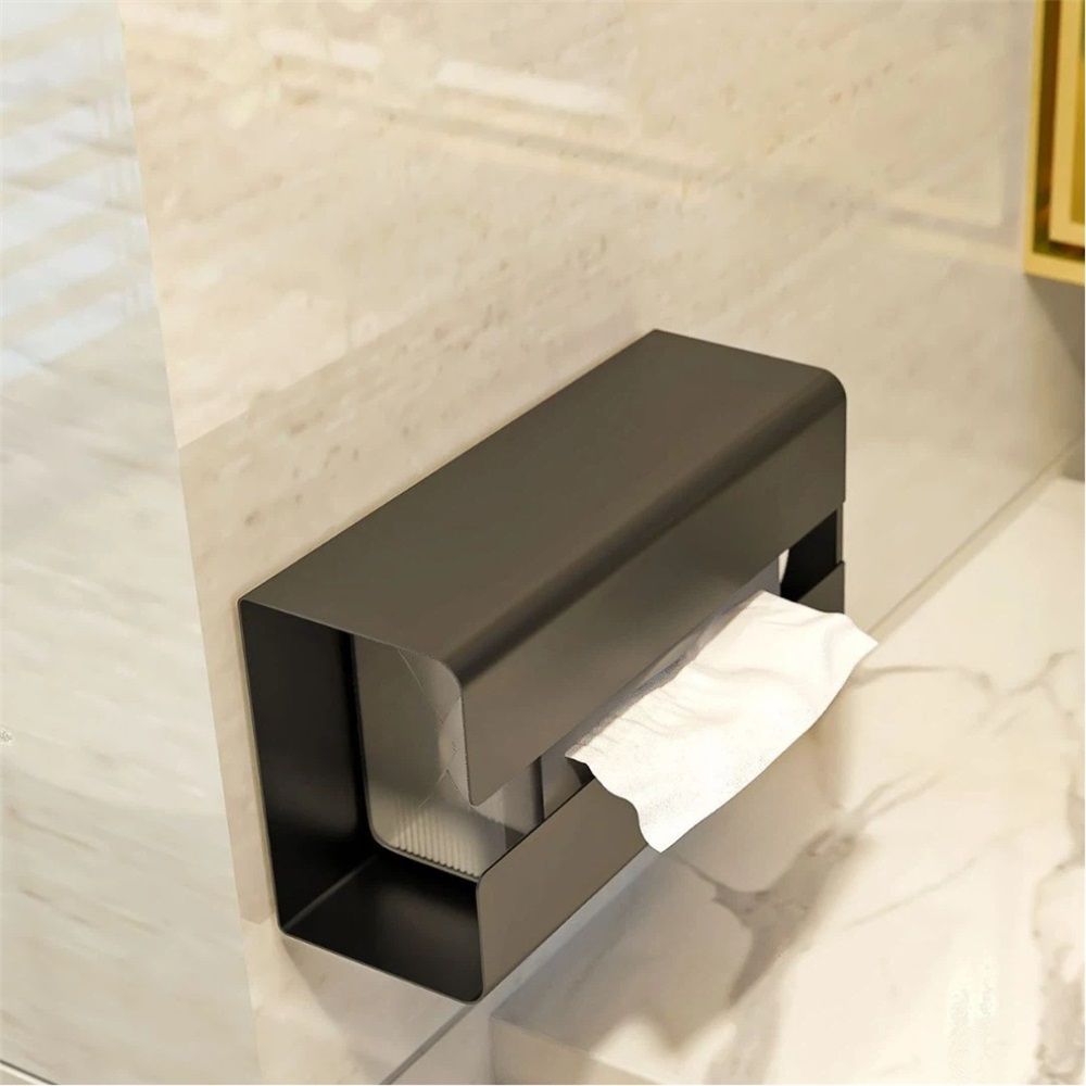 Magnetic Tissue Dispenser Holder - Holds Boxes of Gloves view 2