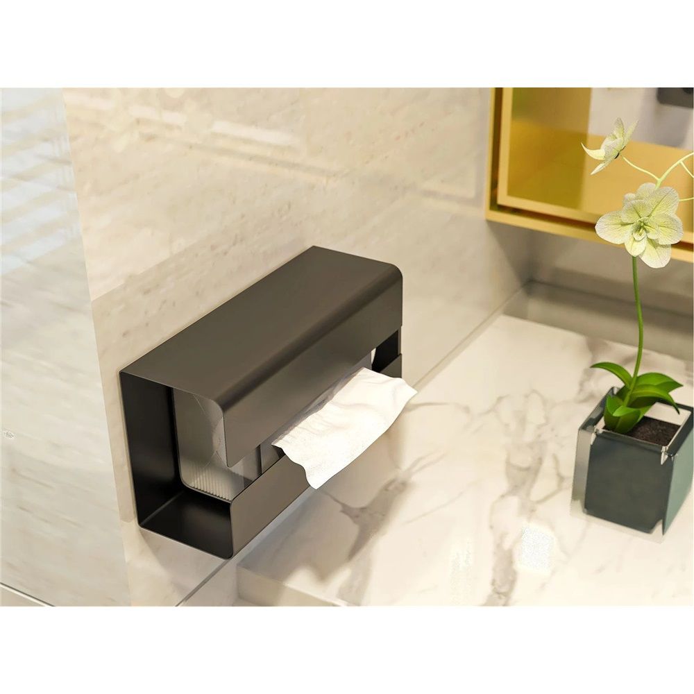 Magnetic Tissue Dispenser Holder - Holds Boxes of Gloves view 5