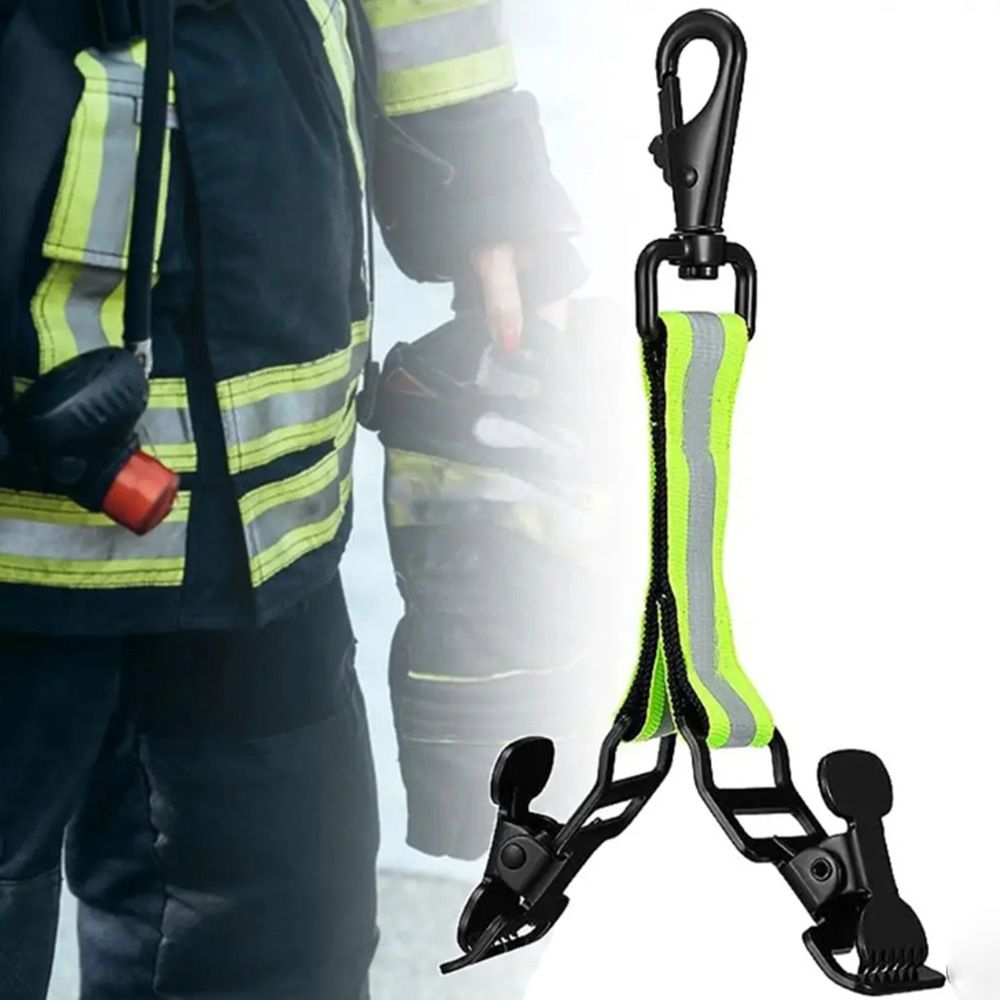 2 pack Glove Strap | Work Glove Holder Clip with Glove Leash Swivel Snap view 2