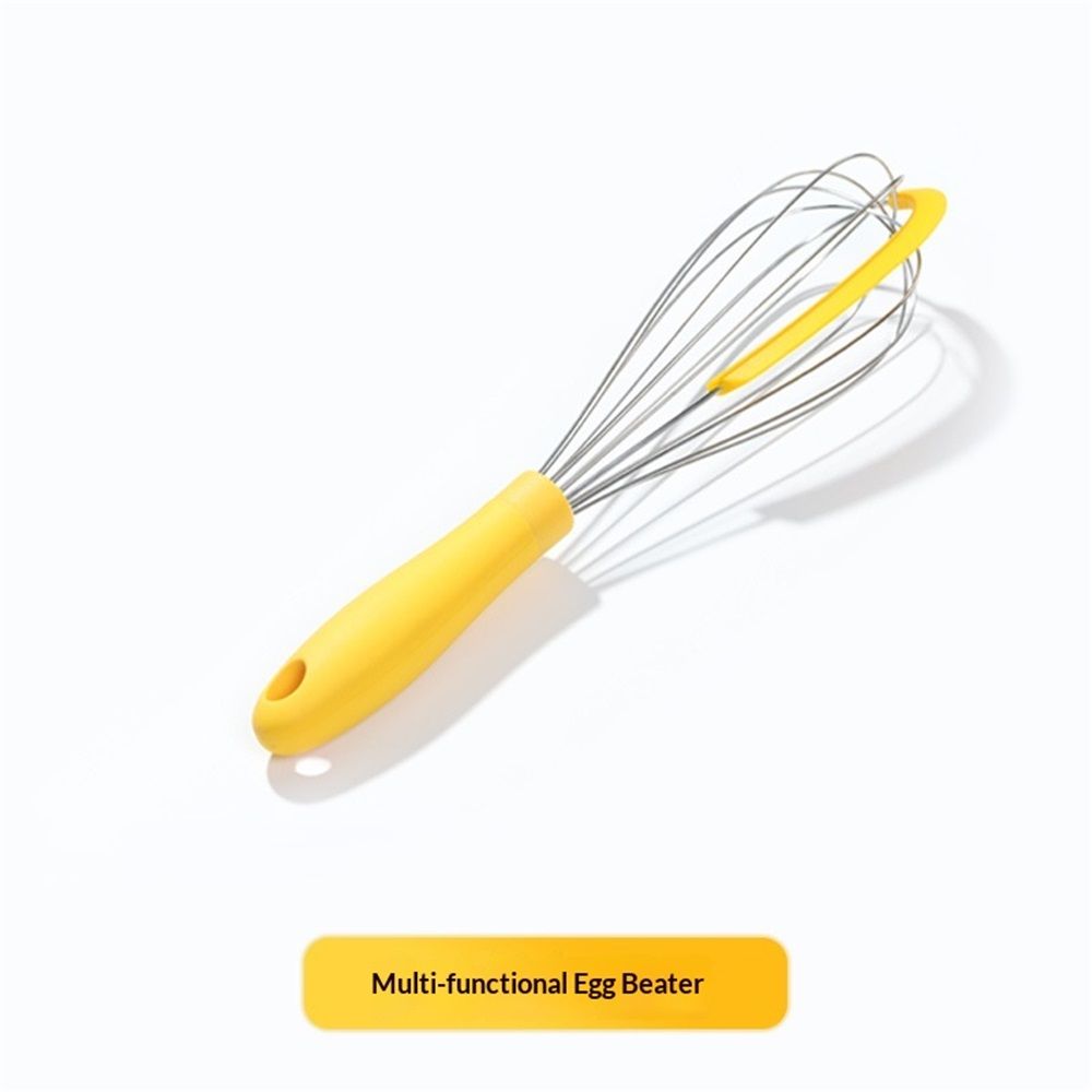 Manual Whisk - Silicone Scraper - Bat and Collect Mix - Stainless Steel view 2