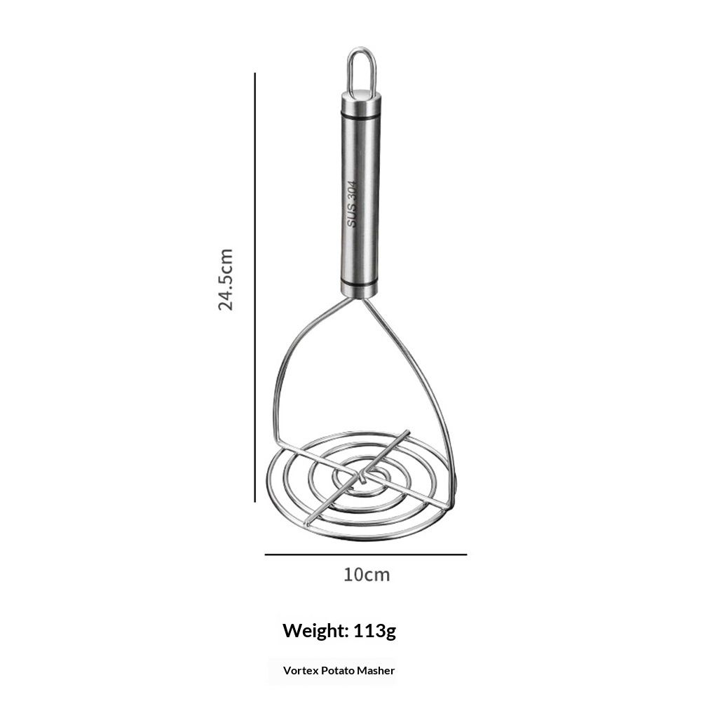 Stainless Steel Potato Ricer Masher 1-Piece Set Manual Food Press Tool for view 5