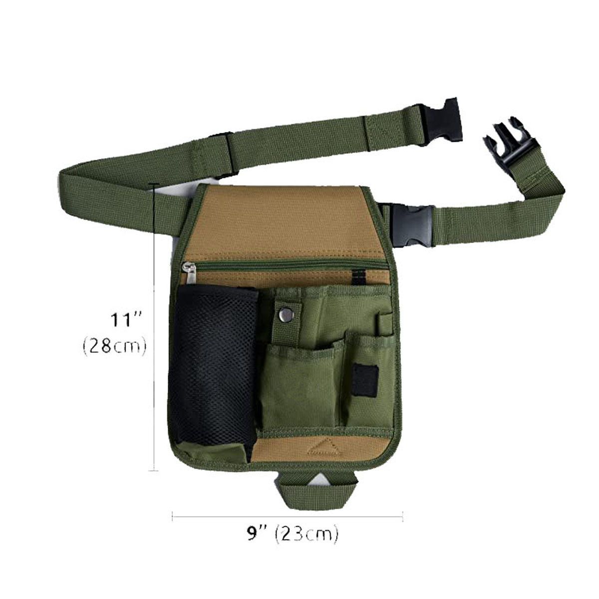 Garden Tool Pouch - Unisex Utility Belt Apron for Gardening Gifts view 5