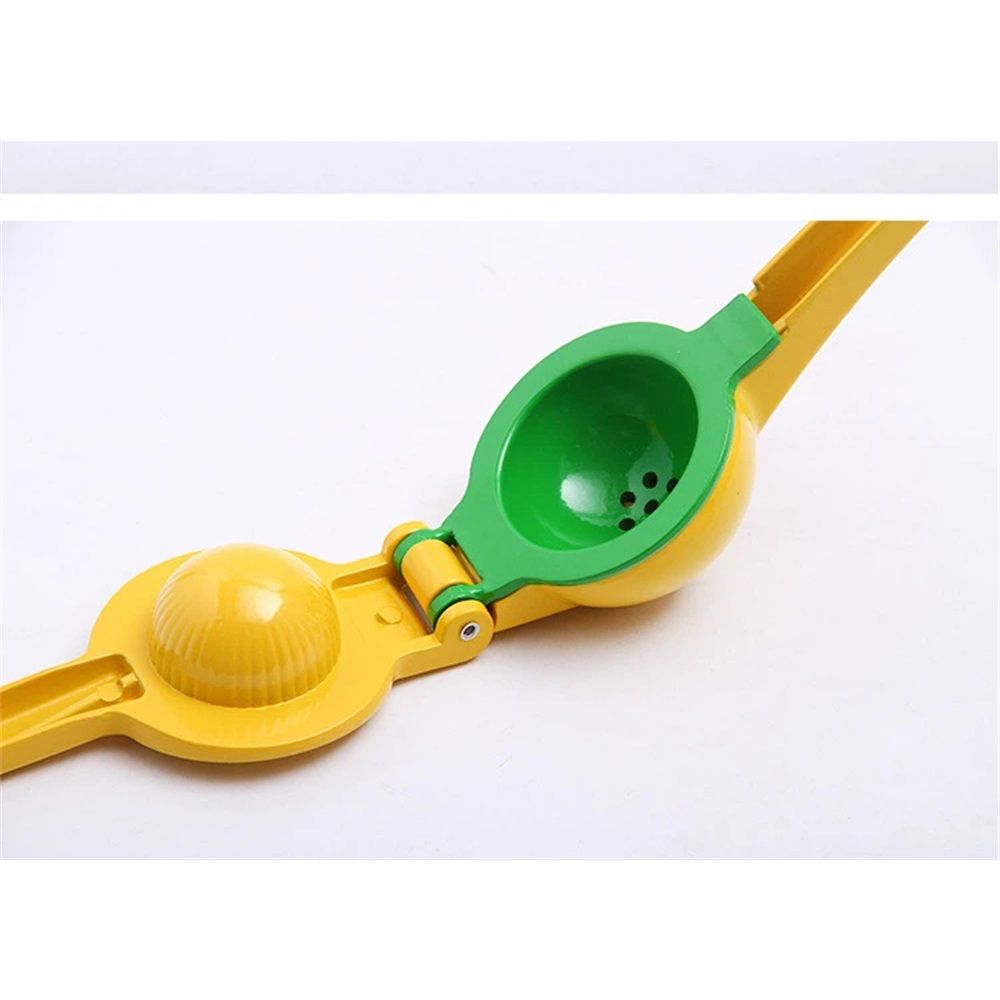 Kitchen Metal 2-in-1 Lemon Squeezer - Sturdy Max Extraction Hand Juicer Lemon view 4