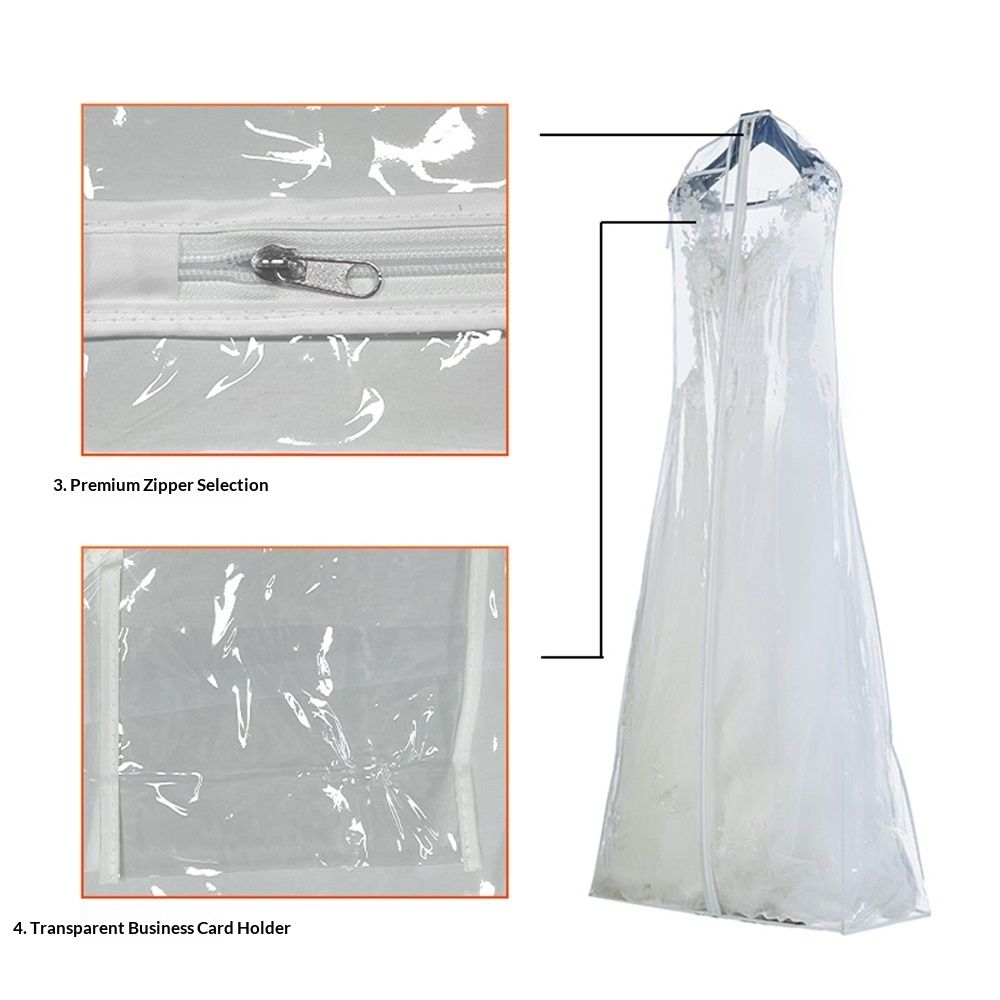 Wide Gusset Dress Bags for Gowns view 2
