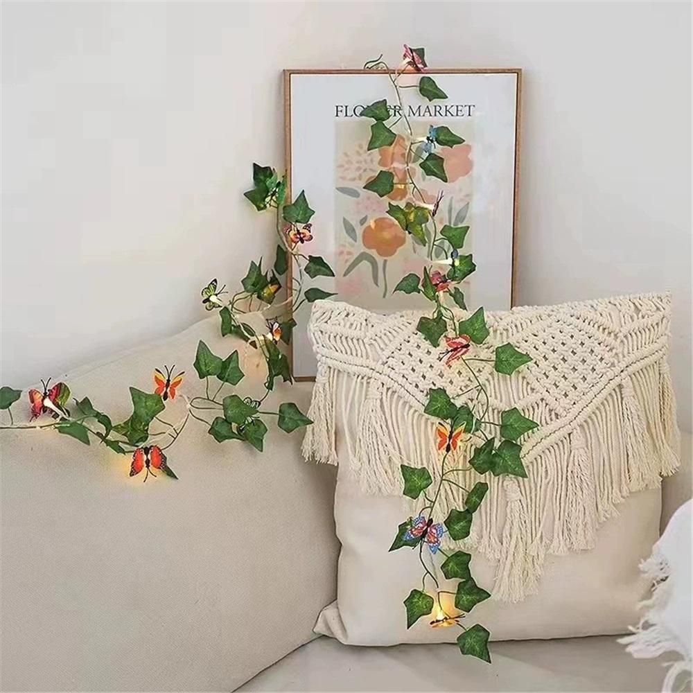 Cotton Handmade Crochet Woven Boho Throw Pillow Farmhouse Pillow Insert view 3