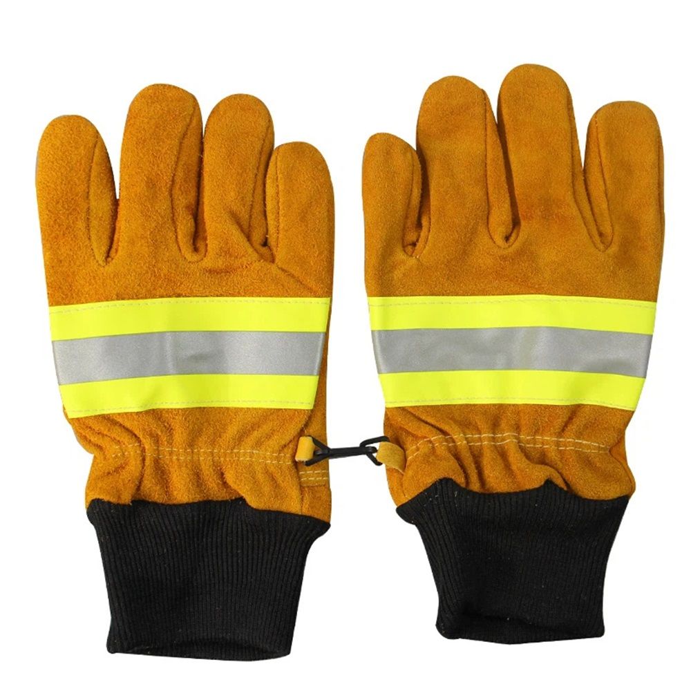 Firefighting gloves, fire-resistant and heat-insulating gloves for view 3