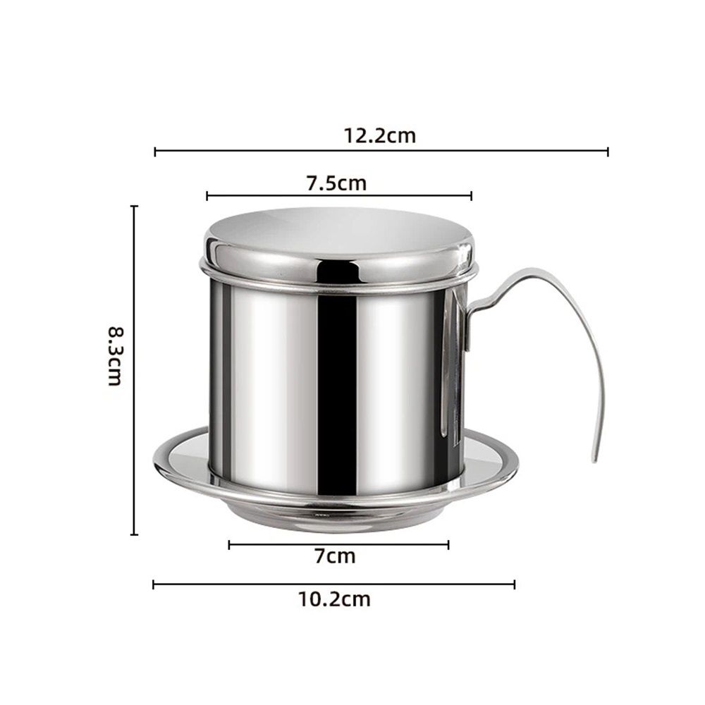 Coffee Maker Pot, Coffee Maker Dripper Filter Coffee Maker Stainless Steel view 5
