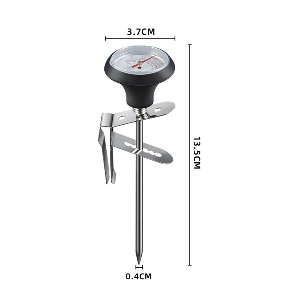 Milk Frothing Thermometer for Coffee Chocolate Cappuccino Frothy Milk Foam view 5