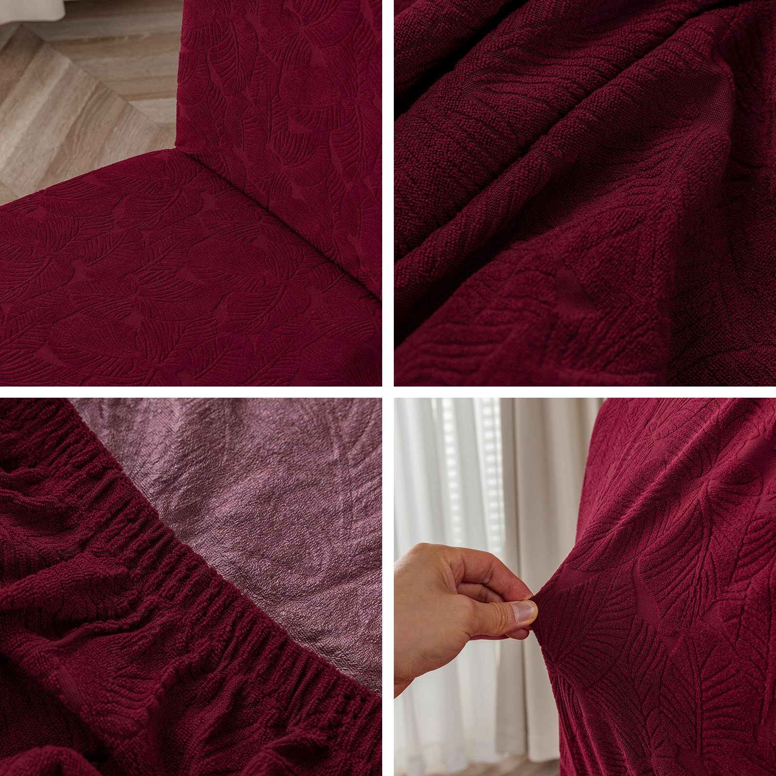 Waterproof Chair Covers for Dining Room Kitchen Chair Covers Dining Chair view 4