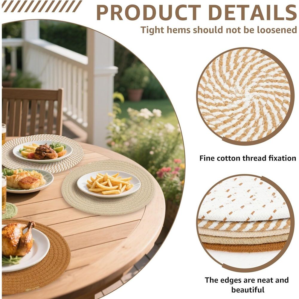 for Hot Dishes, Pots and Pans, Hot Pads with Storage Basket, Pot Holders for view 3
