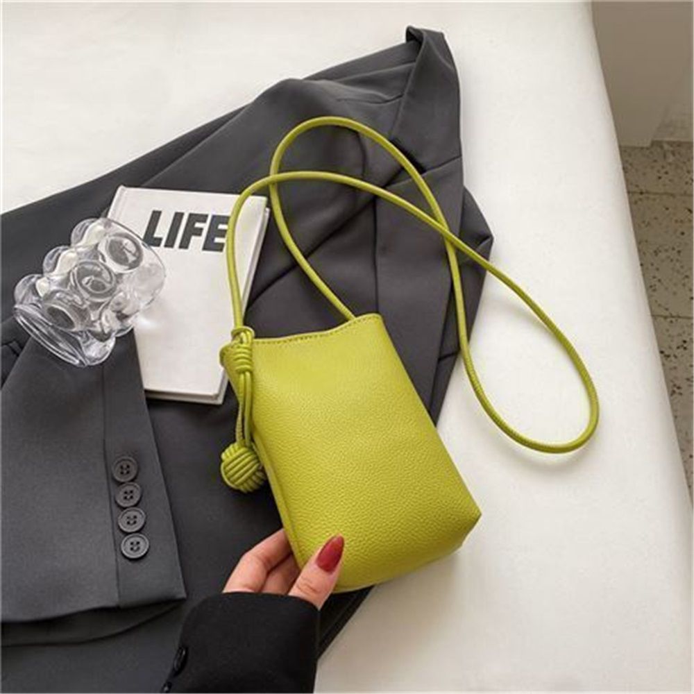 Mobile Phone Bag Mini Bag Style Simple and Versatile Small Square Bag rossbody view 2