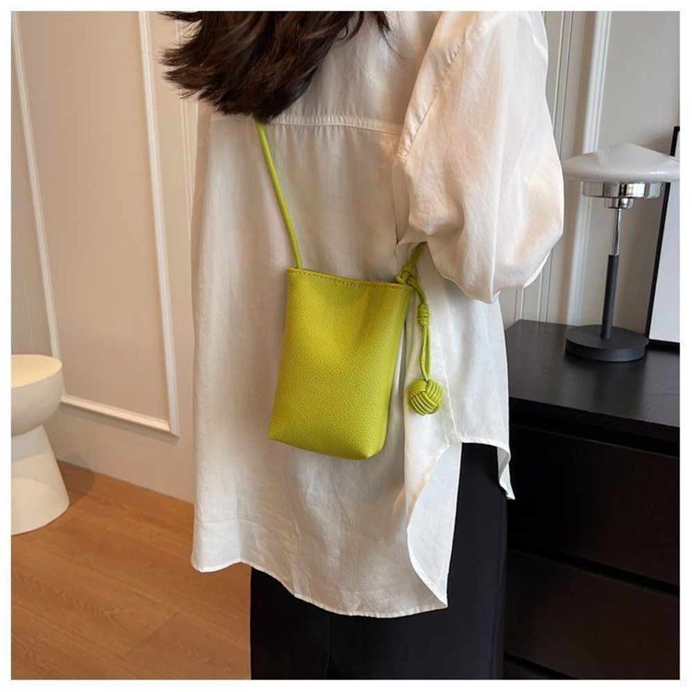 Mobile Phone Bag Mini Bag Style Simple and Versatile Small Square Bag rossbody view 3