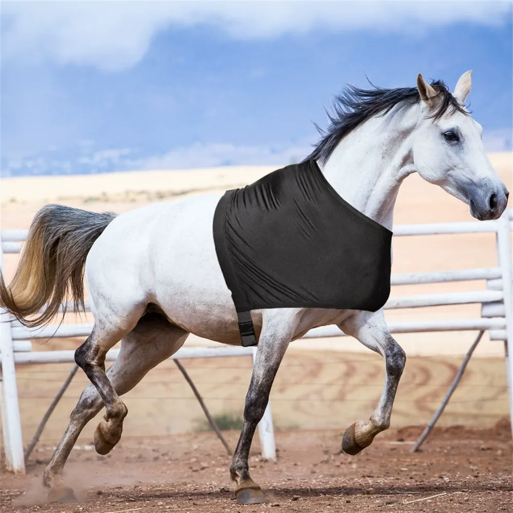 Horse Shoulder Guard, High Elastic Fabric Horse Vest - Anti-Rub Bib view 3