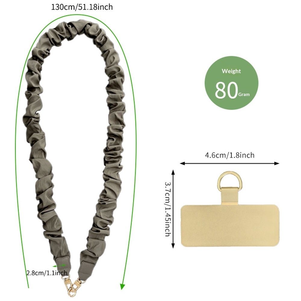 Neck Lanyard For Women - Scrunchie Cute Lanyard for Keys view 5