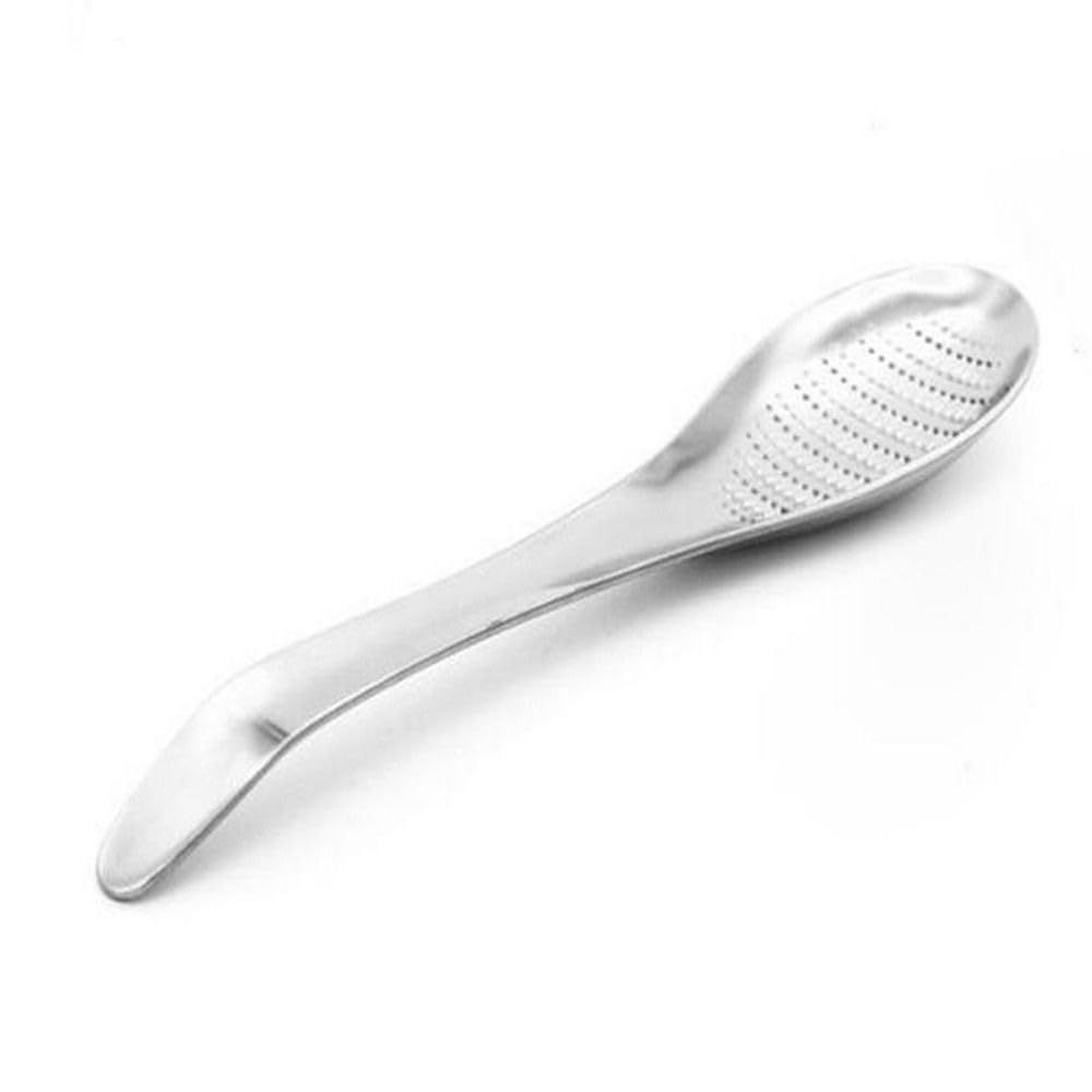 2Pcs Spoon-shaped Stainless Steel Garlic Ginger Graters Versatile Kitchen view 3