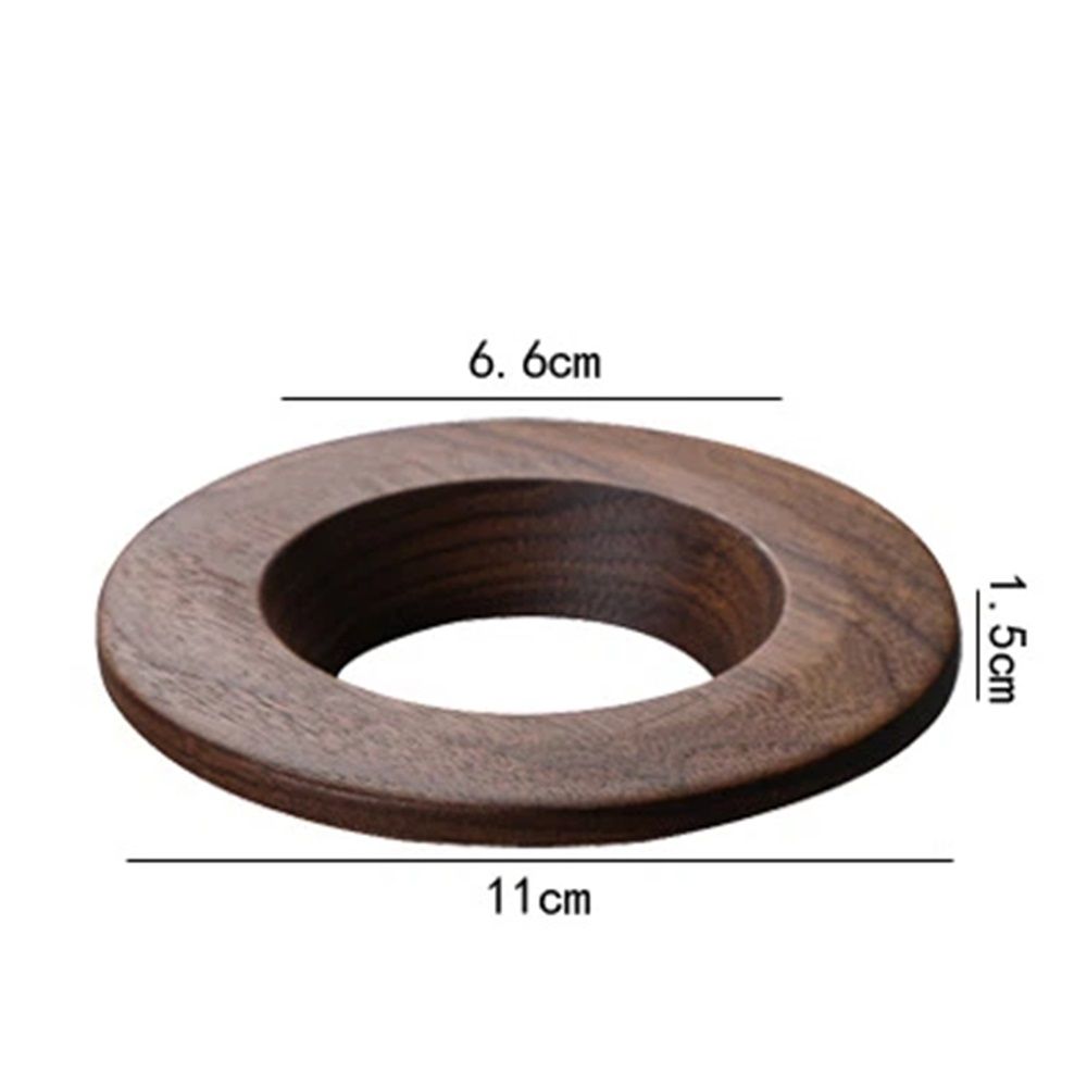 Heat Resistant Glass, Permeable, Coffee Dripper, Black walnut tray, 02, Coffee view 5