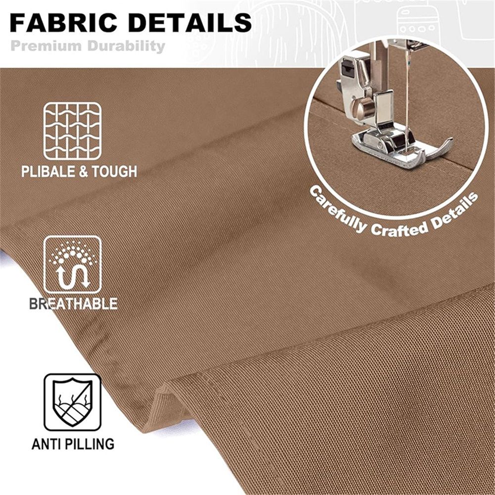 Chef Apron with Cross Back Straps for Men Women view 3