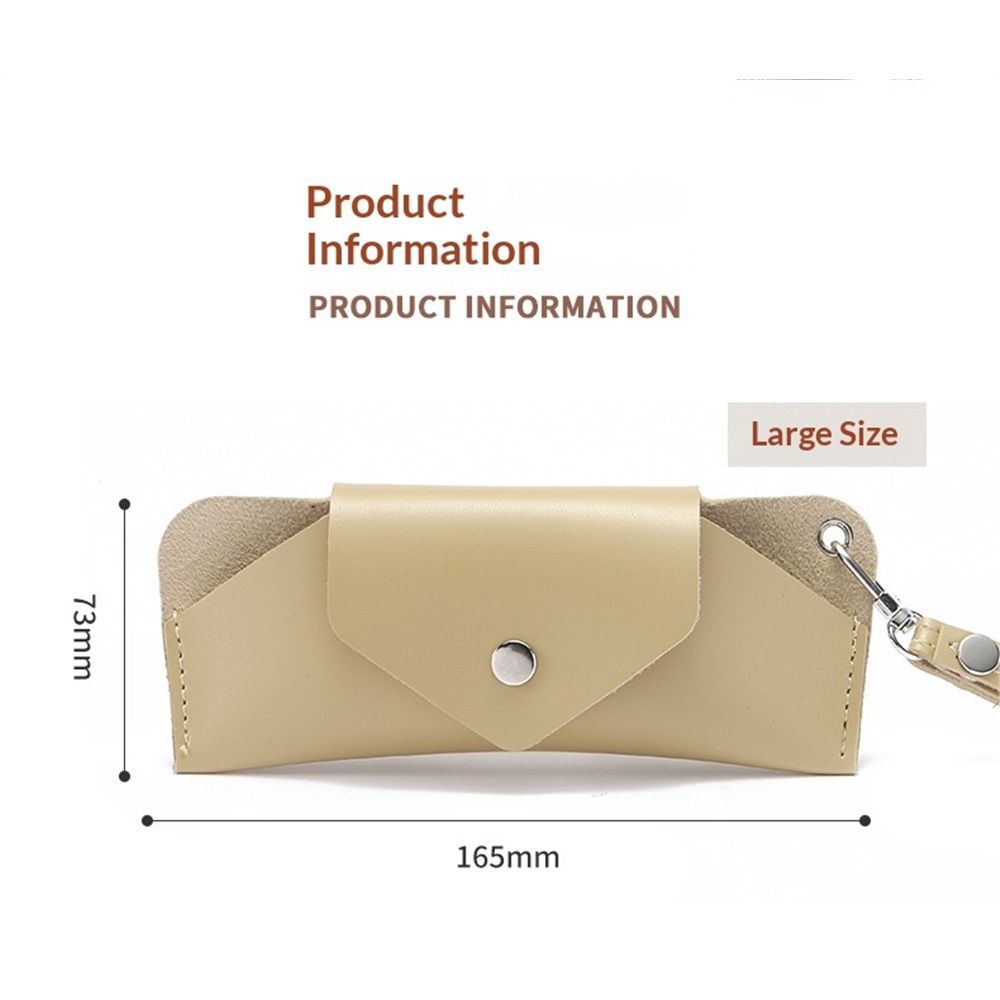 Eyeglass Case - Handmade Slim Sunglasses Holder view 3