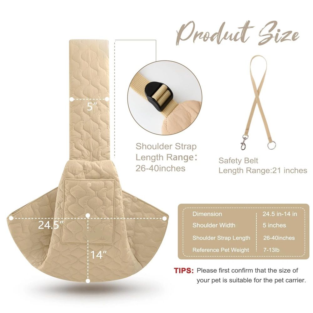 Dog Sling for Small Dogs view 2
