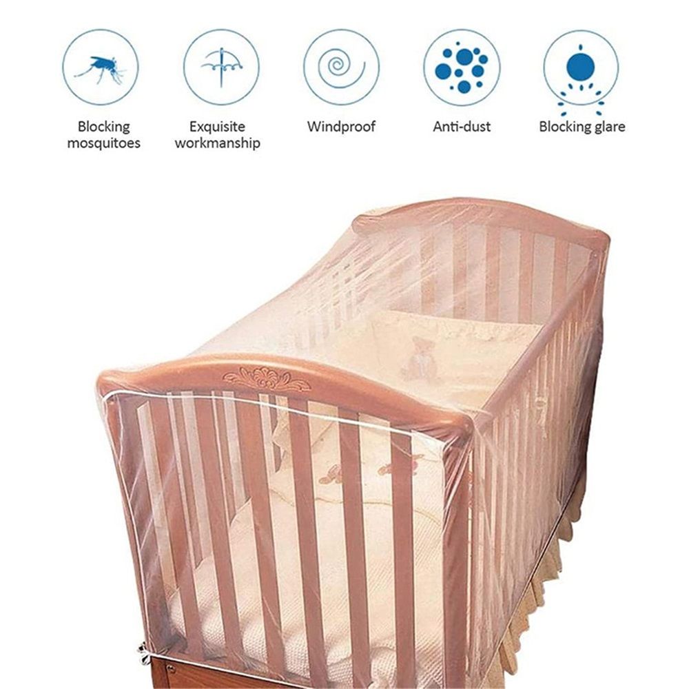 Crib Tent Canopy - Crib Cover to Keep Baby from Climbing Out view 3