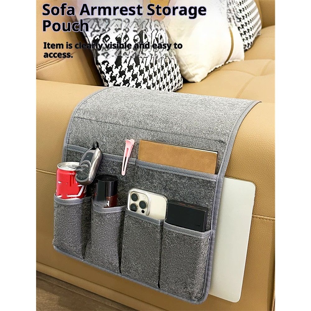 Remote Control Holder Armchair Caddy for Recliner Couch view 2