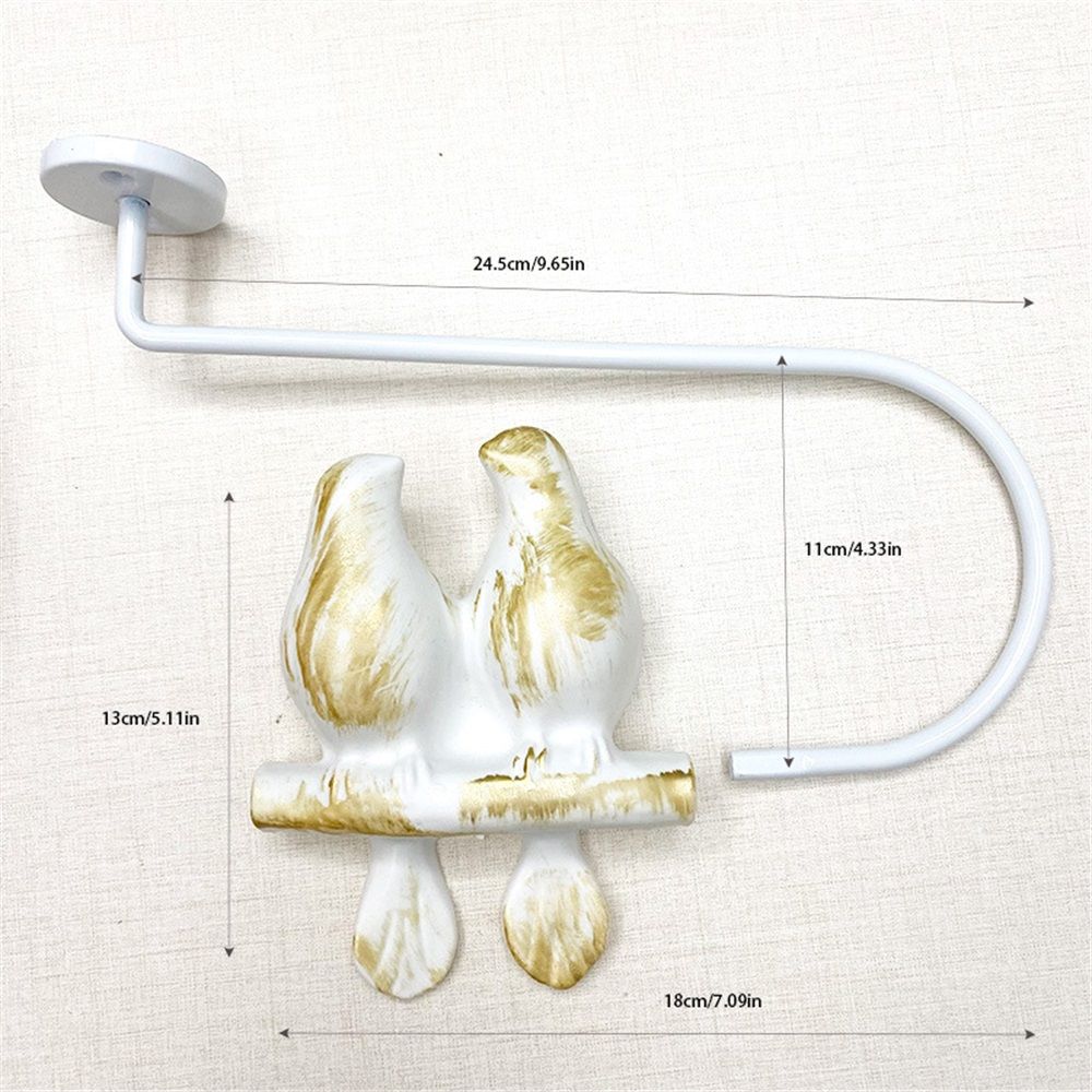 Set of 2 Curtain Drapery Holdbacks with Bird view 4