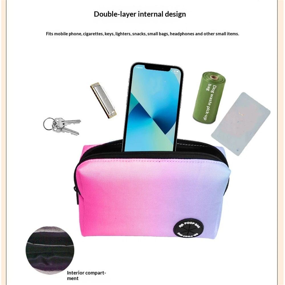 Hands Free Dog Leash with Zipper Pouch view 5