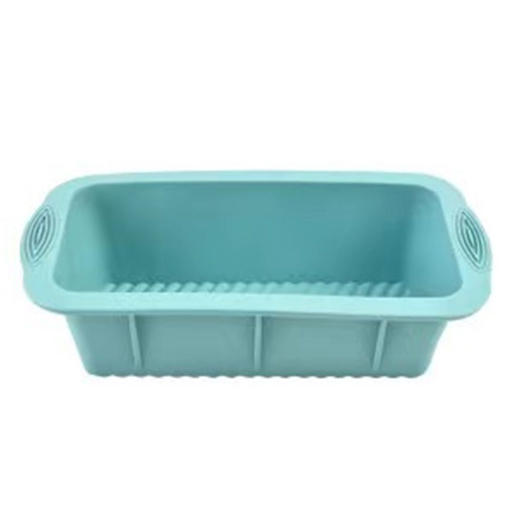 3D Silicone Bread Loaf Pan Non-Stick Rectangular Baking Mold view 3