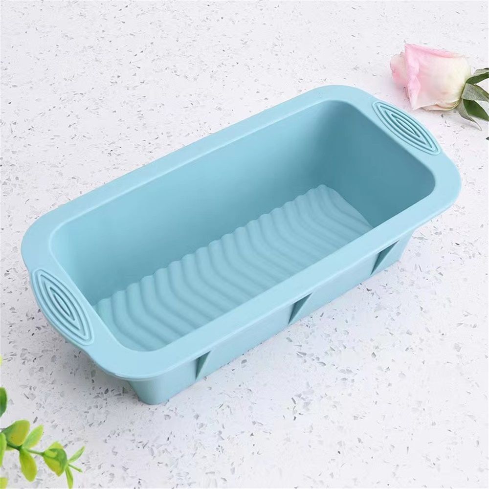 3D Silicone Bread Loaf Pan Non-Stick Rectangular Baking Mold view 5