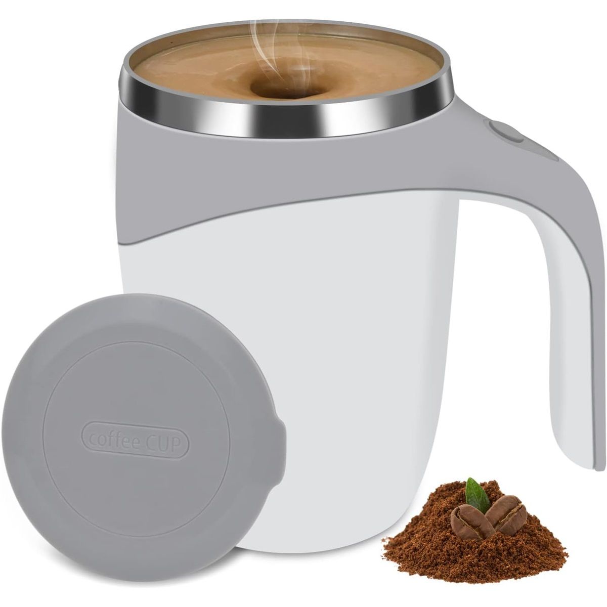 Self Stirring Mug, 380ml Rechargeable Automatic Stirring Cup for Coffee, Tea