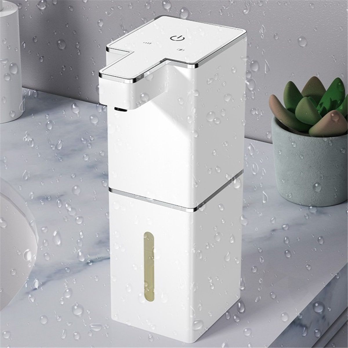 Automatic Foaming Soap Dispenser Touchless 400ml/12.8oz Rechargeable Hand Soap view 4