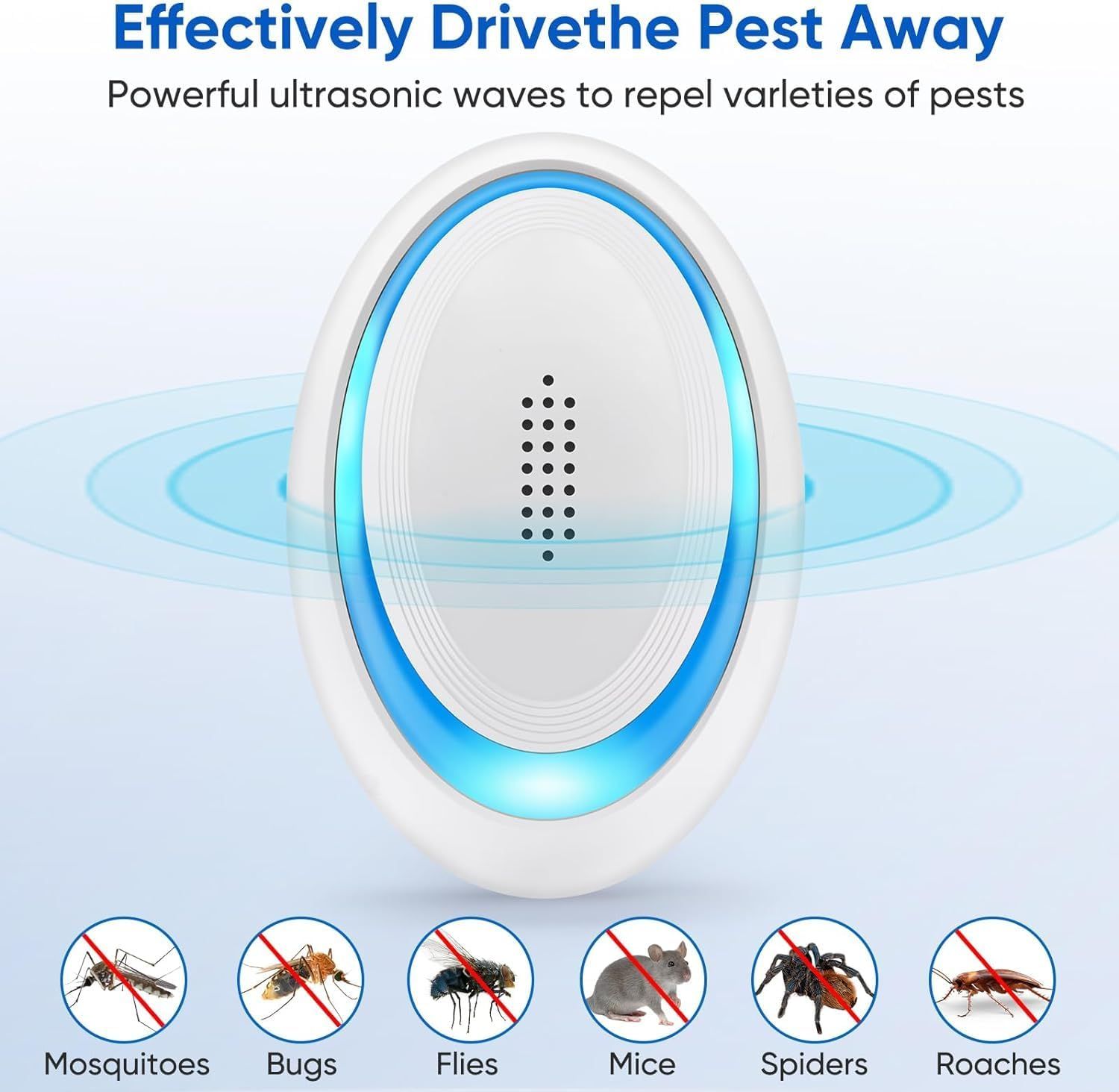 Ultrasonic Pest Repeller 6 Packs view 3