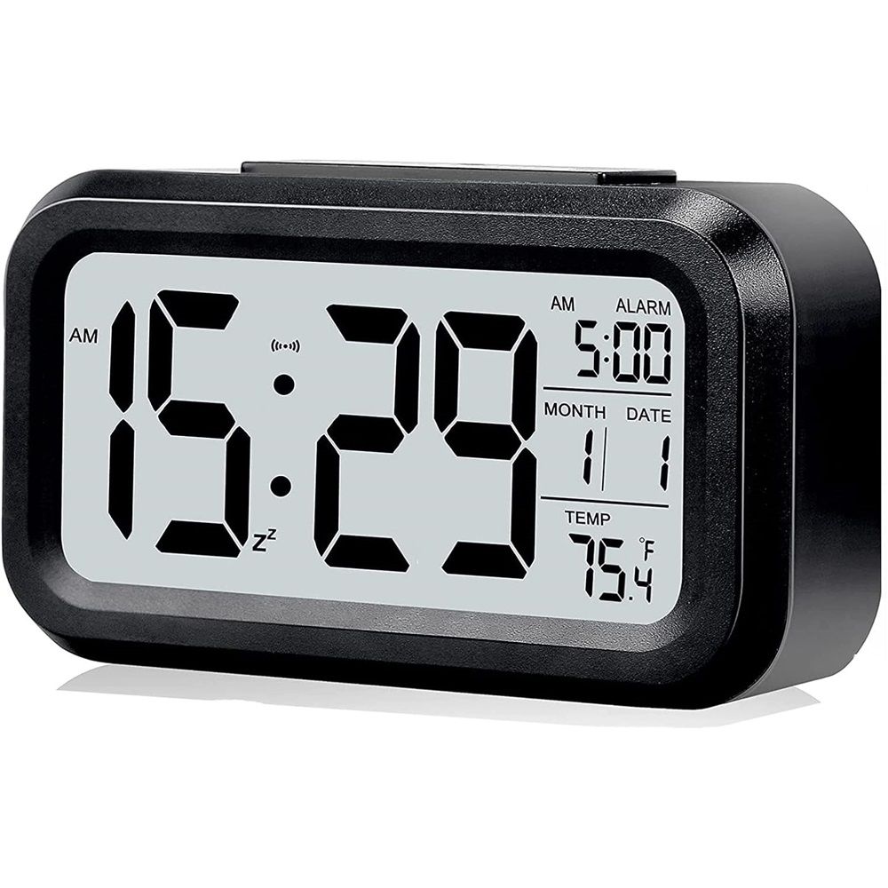 2pcs Digital Alarm Clock with Display — image 1