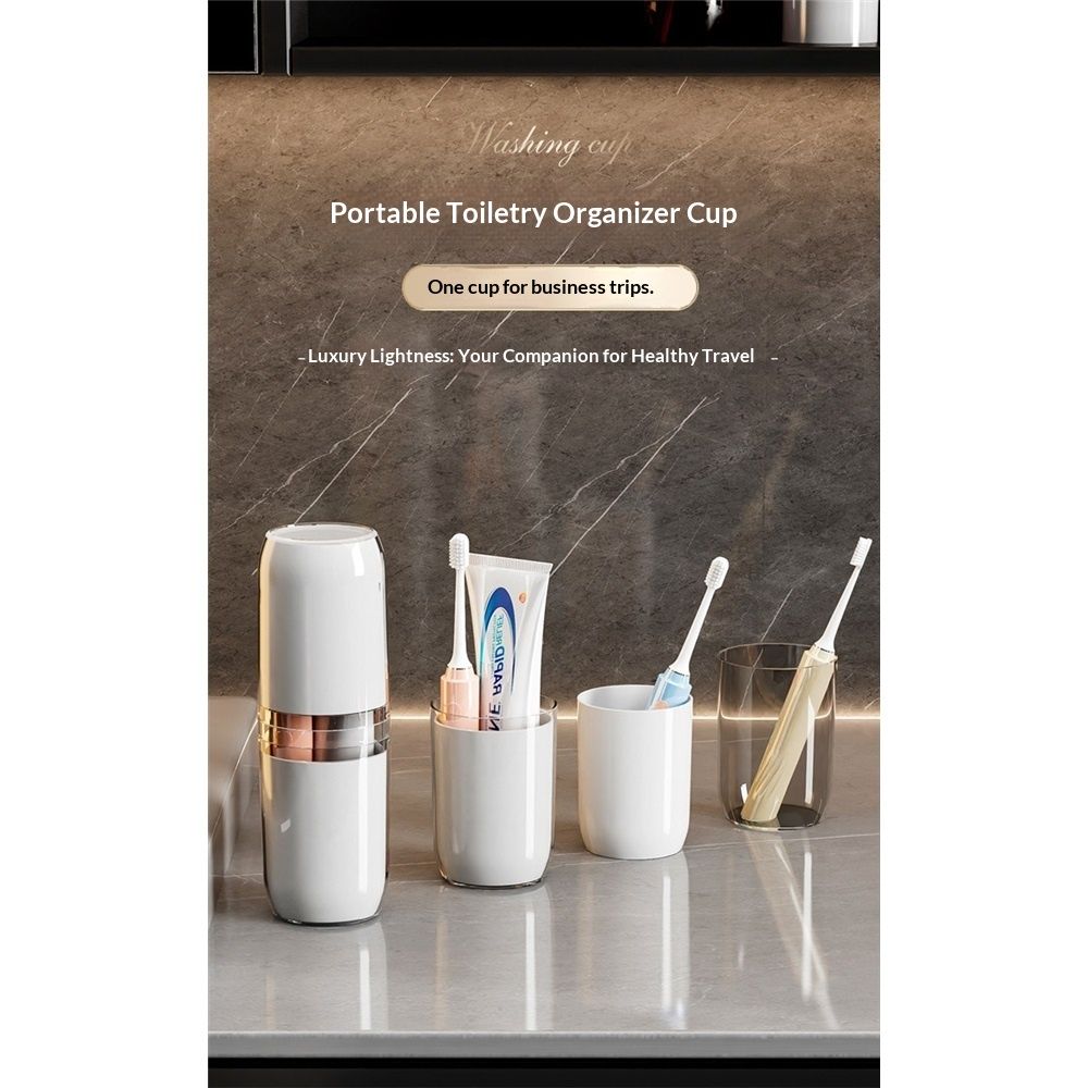 Travel Storage mouthwash Mug view 2