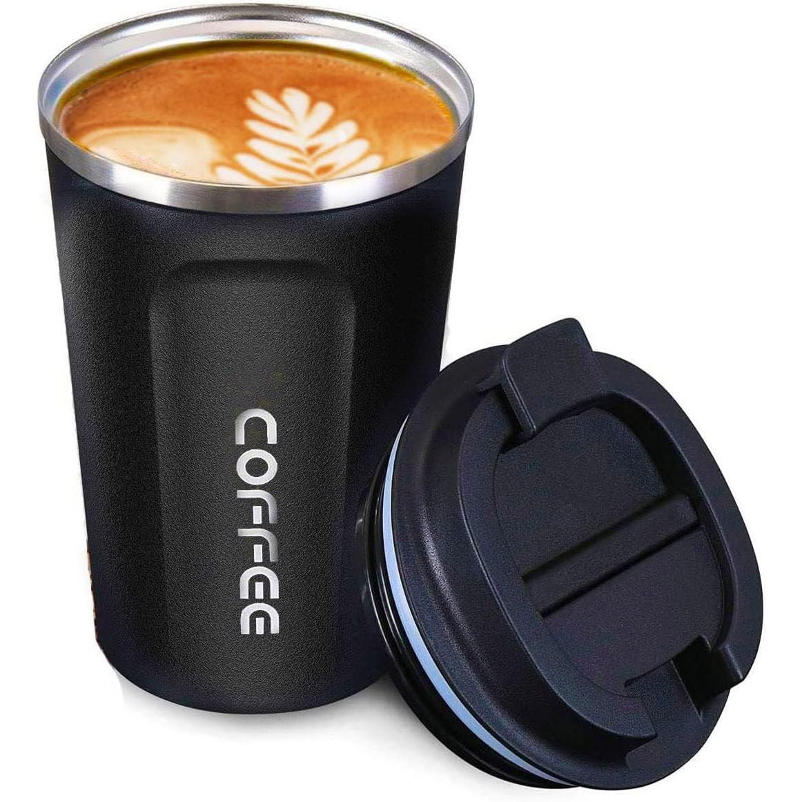 BIT Thermal Coffee Mug, Travel Mug, Stainless Steel Water Bottle, BPA-Free view 2