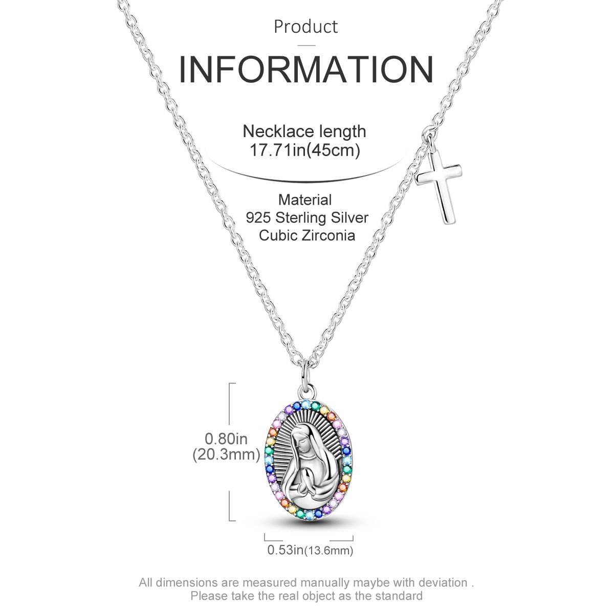 925 Sterling Silver Necklace for Women view 2