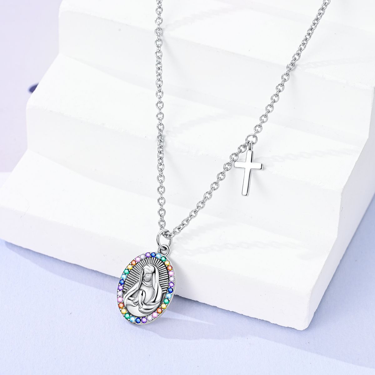 925 Sterling Silver Necklace for Women view 3