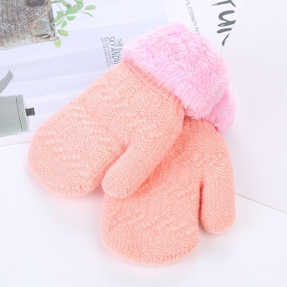 More velvet gloves for children view 4
