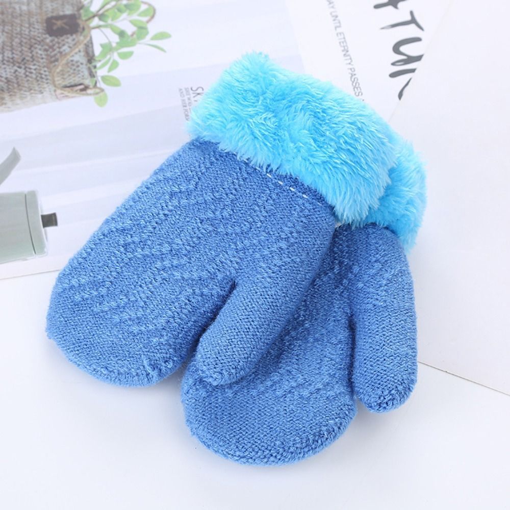 More velvet gloves for children view 5