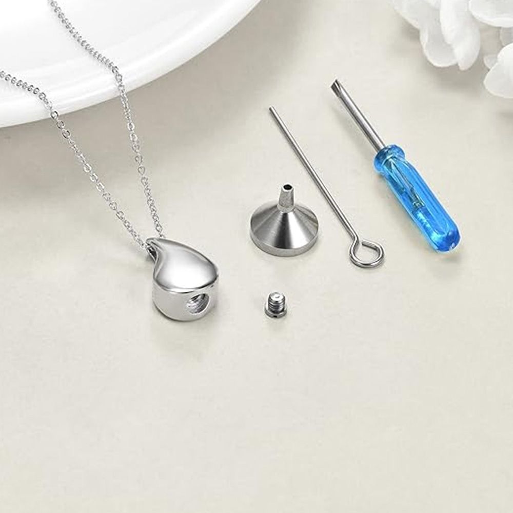 Memorial Necklace for Cremation Remains view 4