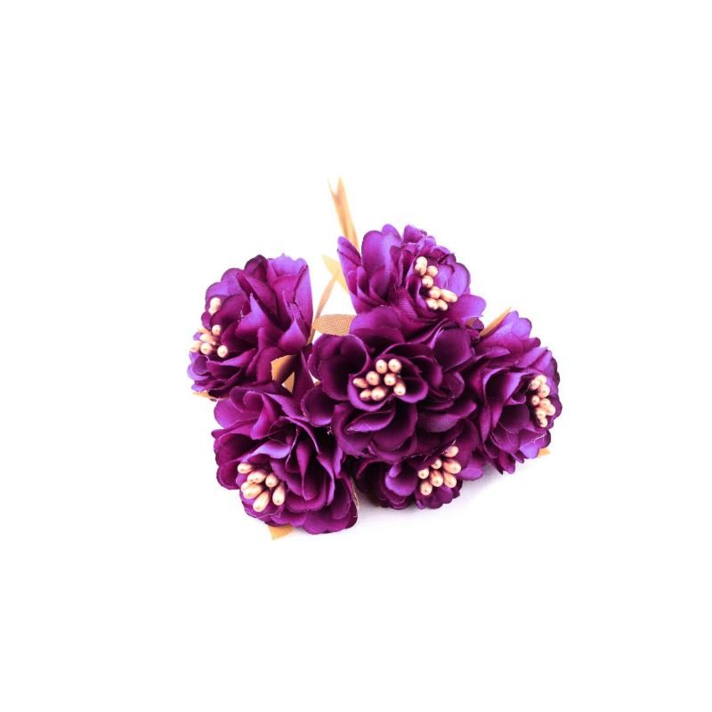 MINI FABRIC FLOWERS TOPPING for Hat Decoration - High Quality Product — image 1
