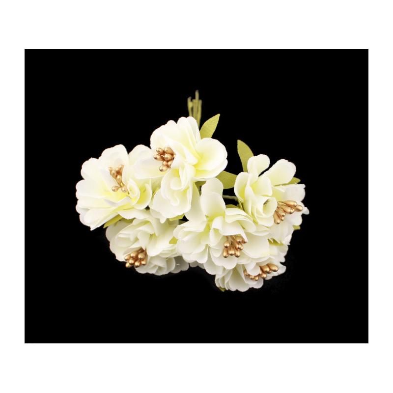 MINI FABRIC FLOWERS TOPPING for Hat Decoration - High Quality Product — image 1