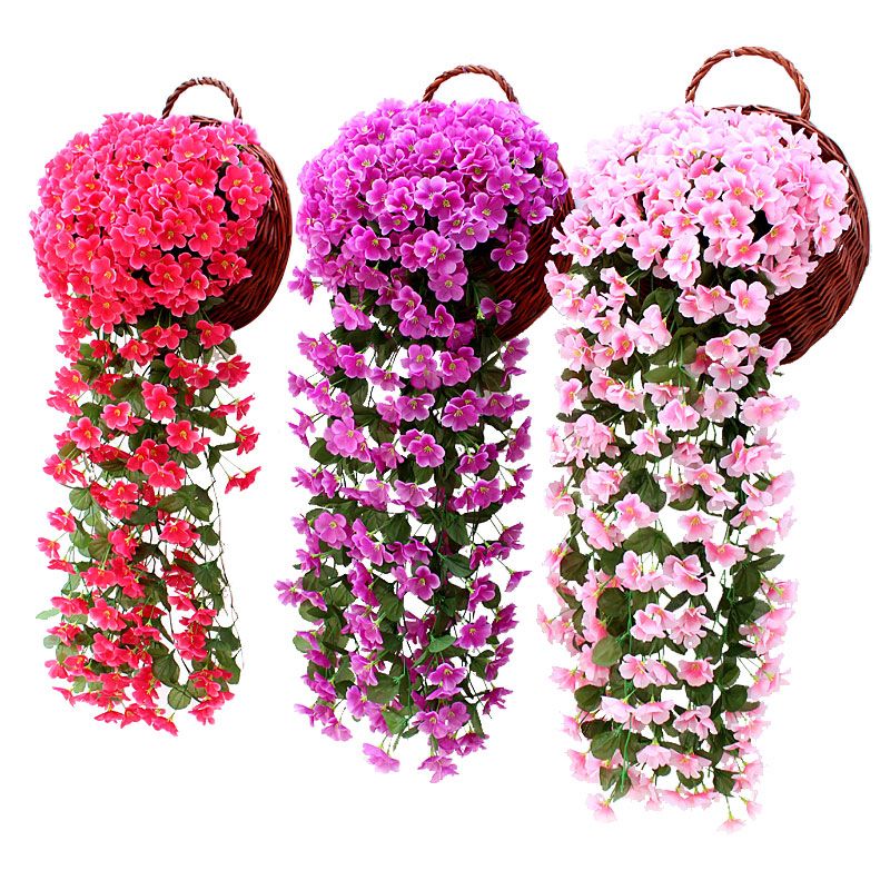 Artificial purple flower for party decoration view 2