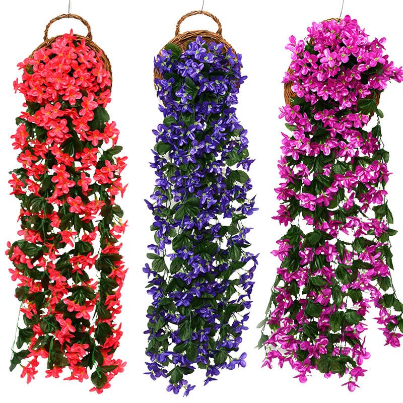 Artificial purple flower for party decoration view 4