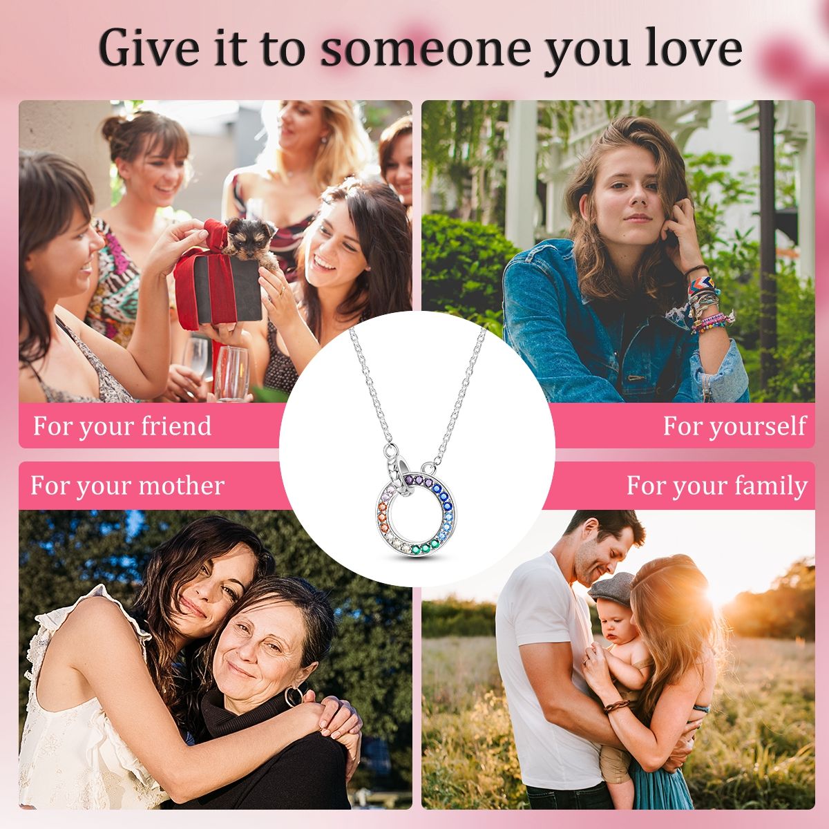 925 Sterling Silver Necklace for Women view 5
