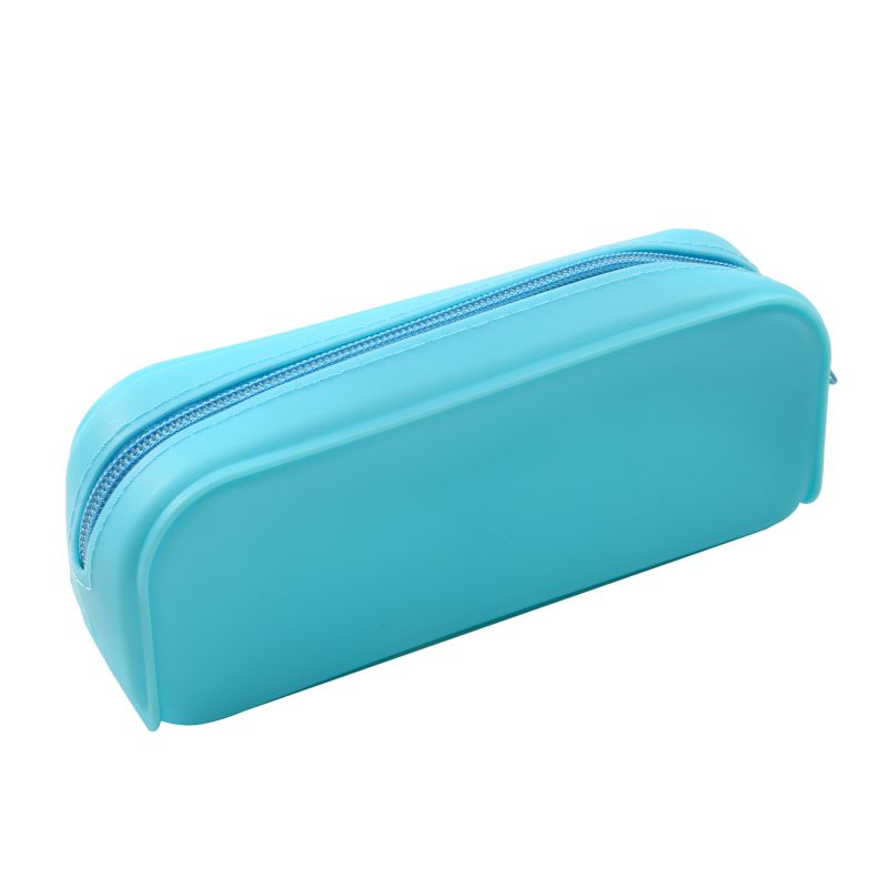 Large Soft Silicone Waterproof Pencil Case for School