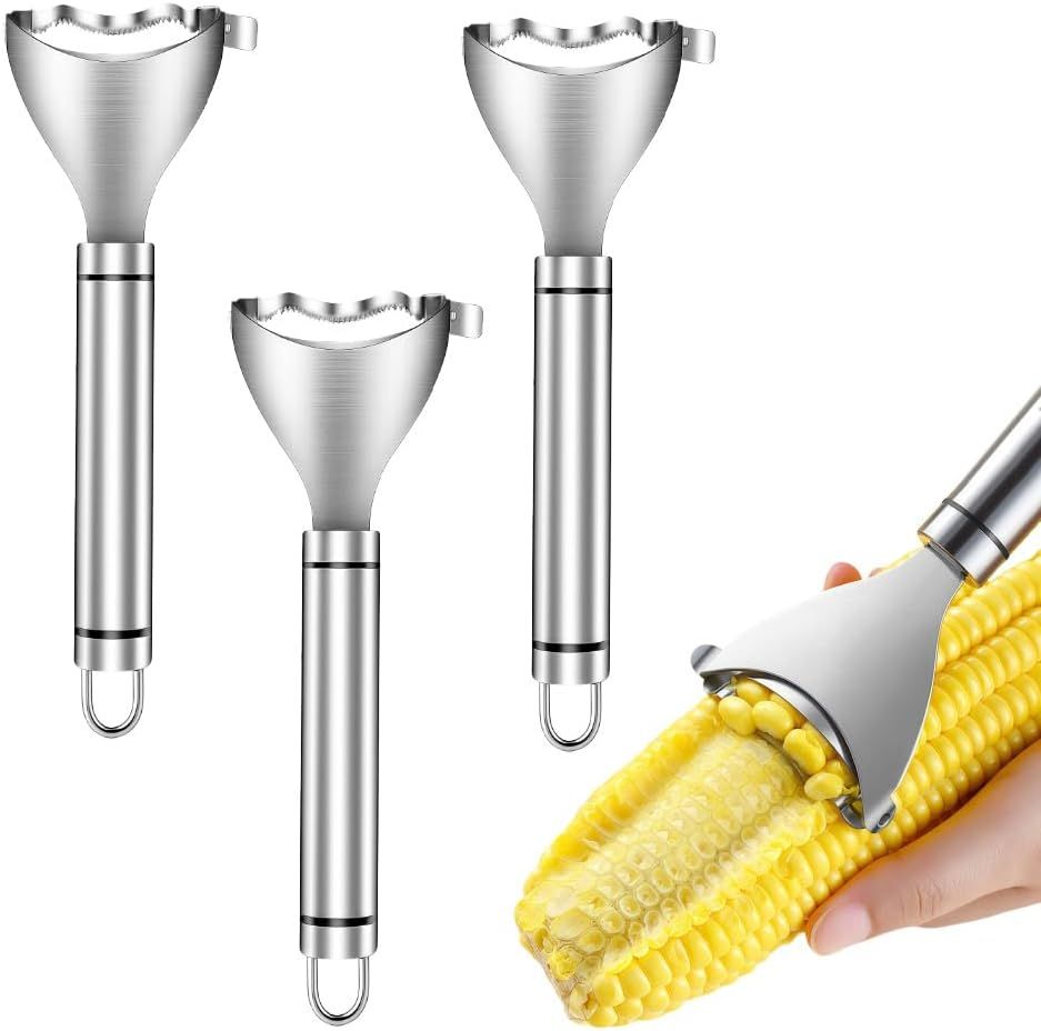 Stainless Steel Corn Cob Stripper — image 1