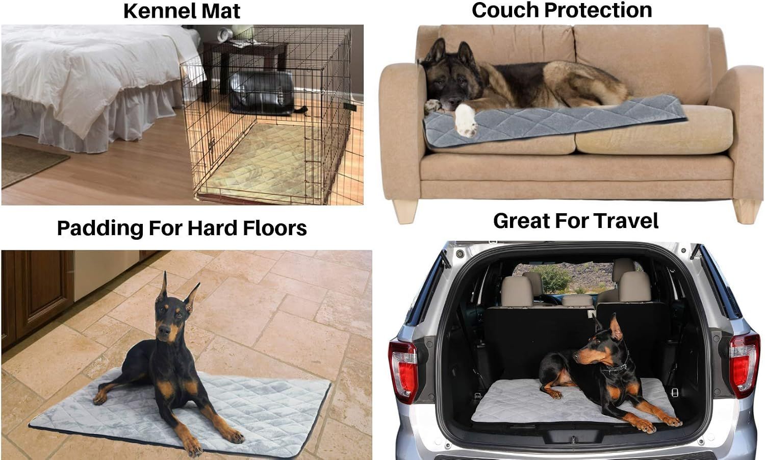 Extra Large Dog Crate Mat – Waterproof view 3